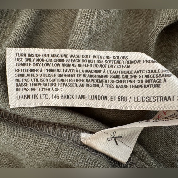 NWT Free People Tank Top Faded Away Buti High Neck in Green Size S - Picture 7 of 7